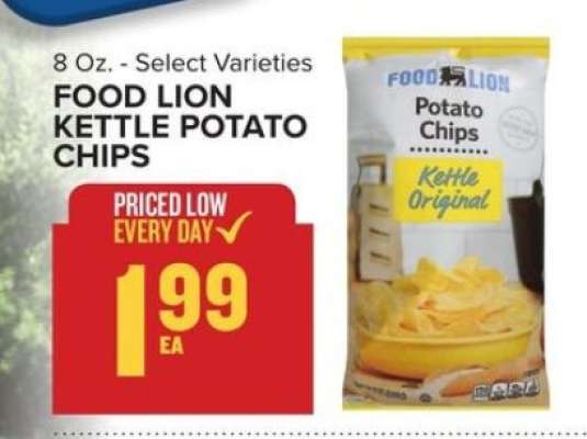FOOD LION KETTLE POTATO CHIPS
