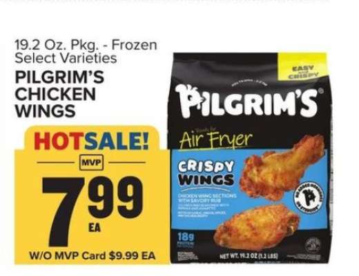 Pilgrim's Chicken Wings