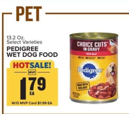 Pedigree Wet Dog Food*