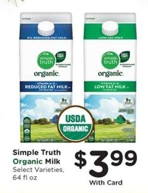 Simple Truth Organic Milk