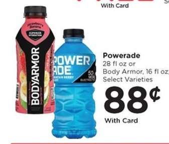 Powerade or Body Armor