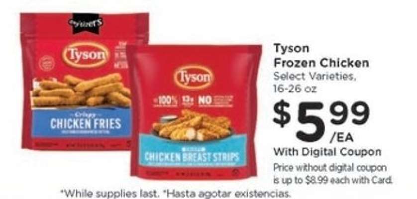 Tyson Frozen Chicken