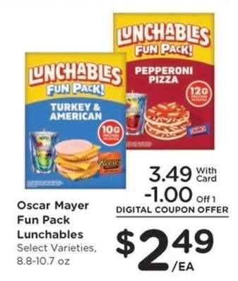 Oscar Mayer Fun Pack Lunchables