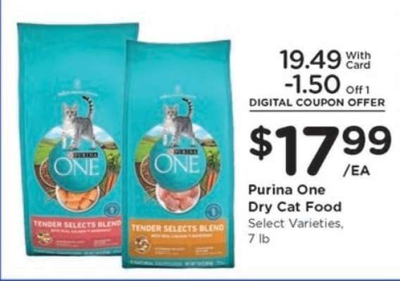 Purina One Dry Cat Food