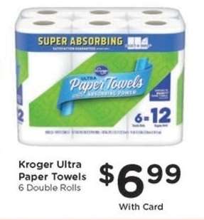 Kroger Ultra Paper Towels