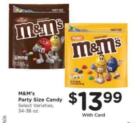 M&M's Party Size Candy