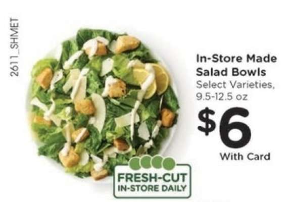 In-Store Made Salad Bowls