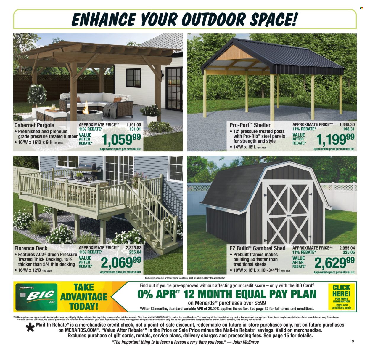 Menards ad - 04/16/2026 - 04/26/2026. Page 3
