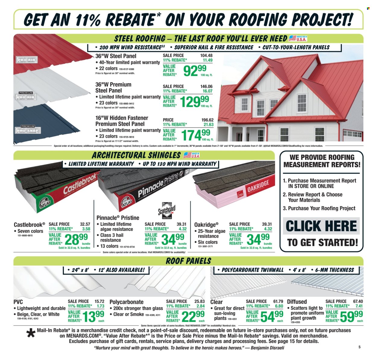 Menards ad - 04/16/2026 - 04/26/2026. Page 5
