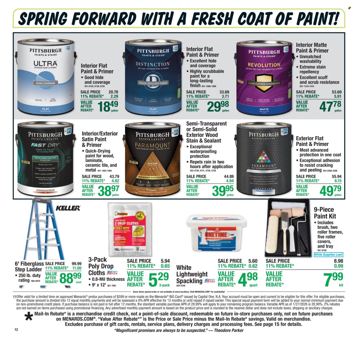 Menards ad - 04/16/2026 - 04/26/2026. Page 13