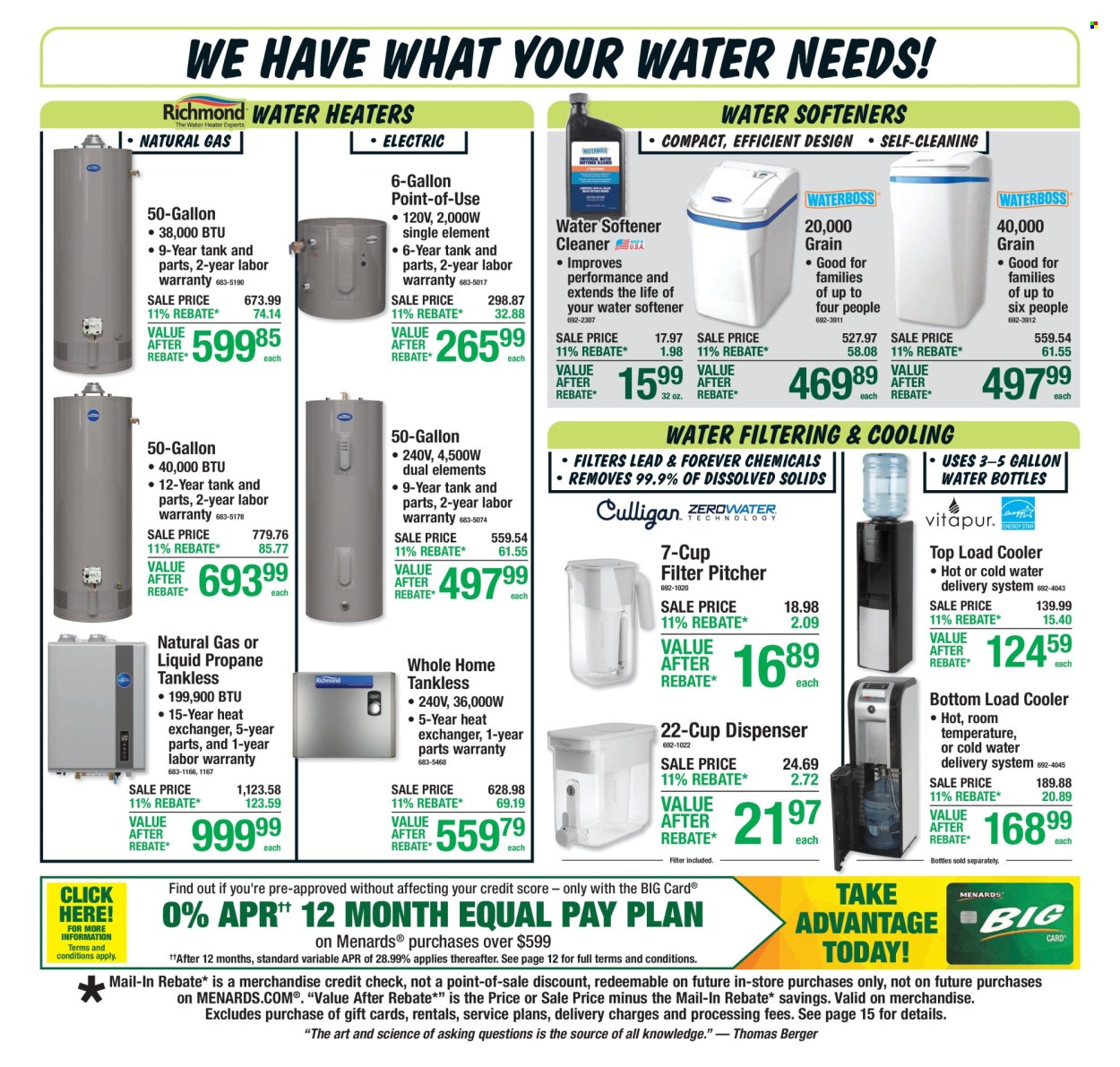 Menards ad - 04/16/2026 - 04/26/2026. Page 18