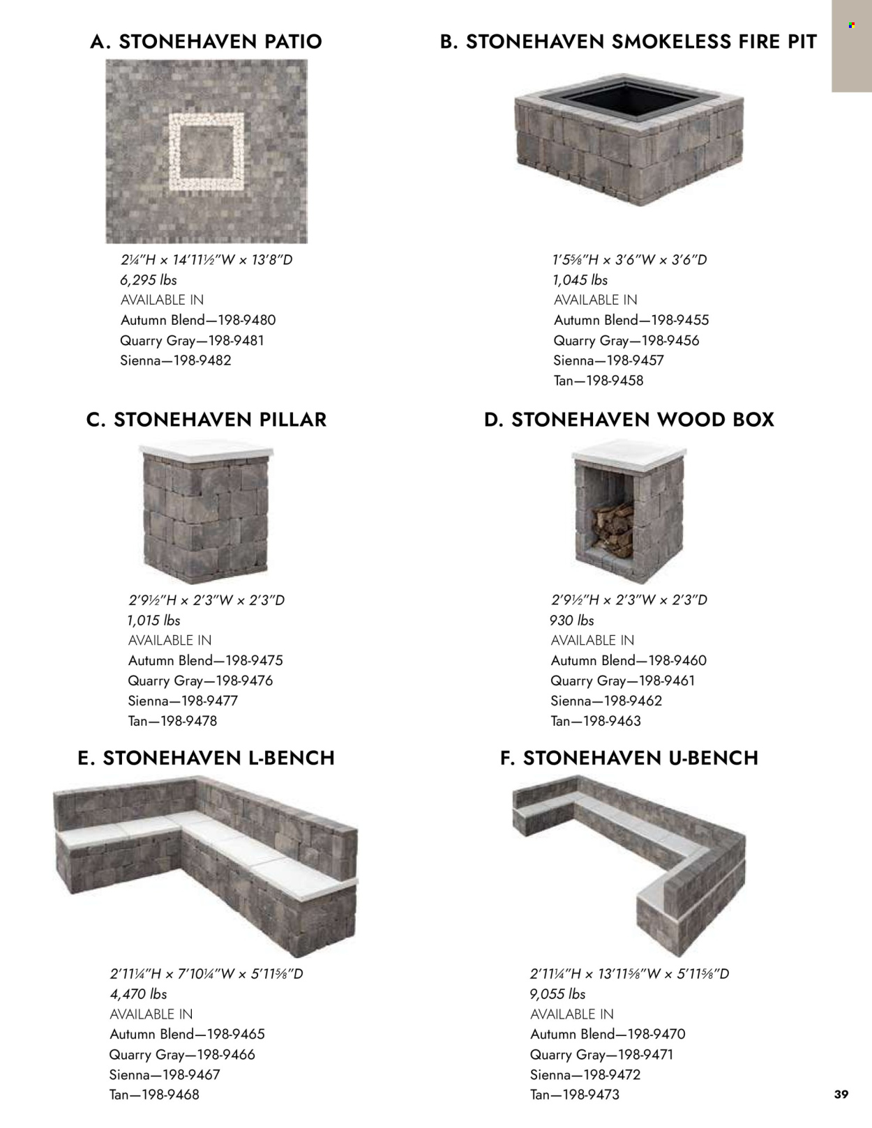 Menards ad - 04/02/2026 - 12/31/2026. Page 39