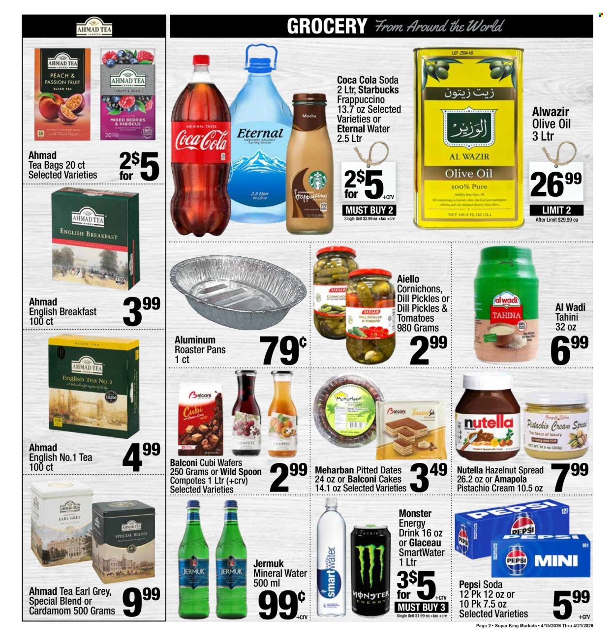 Super King Markets ad - 04/15/2026 - 04/21/2026. Page 2