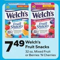 Welch's Fruit Snacks