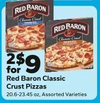 Red Baron Classic Crust Pizzas