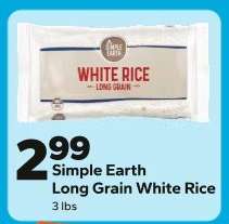 Simple Earth Long Grain White Rice