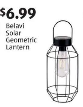 Belavi Solar Geometric Lantern
