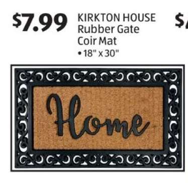 KIRKTON HOUSE Rubber Gate Coir Mat