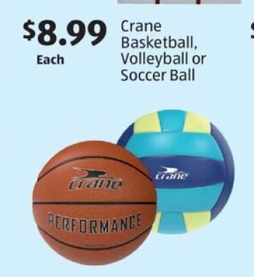 Crane Basketball, Volleyball or Soccer Ball