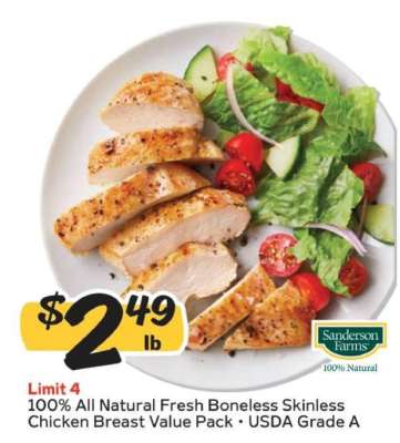 Sanderson Farms Chicken Breast