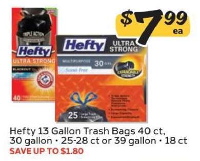 Hefty Trash Bags