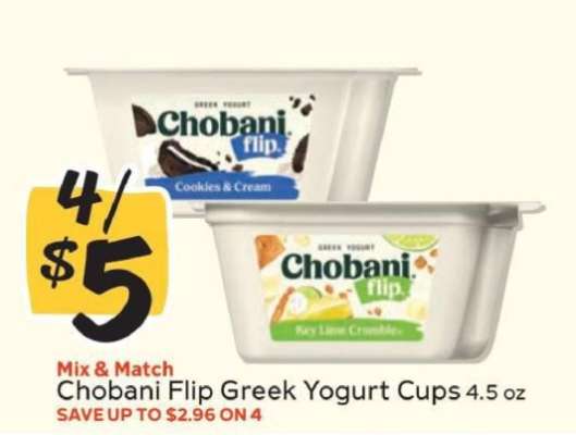 Chobani Flip Greek Yogurt Cups