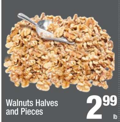 Walnuts Halves and Pieces