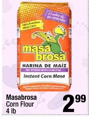 Masabrosa Corn Flour 4 lb