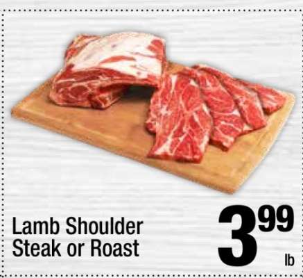 Lamb Shoulder Steak or Roast