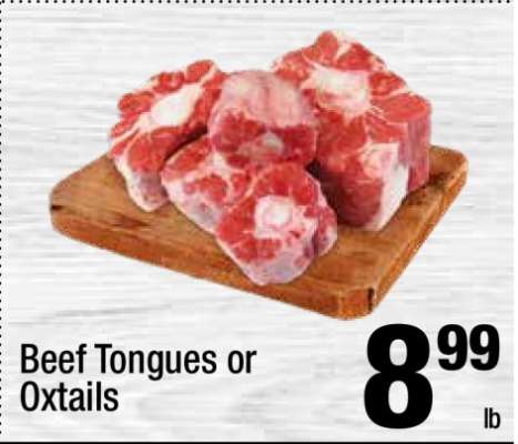 Beef Tongues or Oxtails
