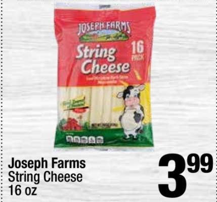 Joseph Farms String Cheese