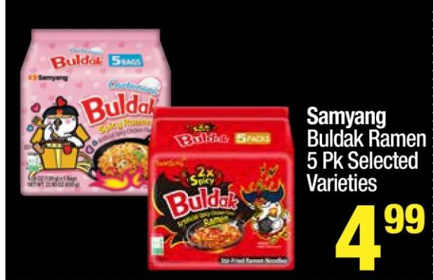 Samyang Buldak Ramen 5 Pk Selected Varieties