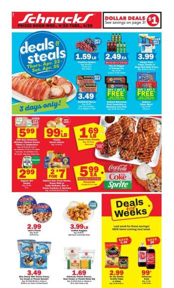 Schnucks Flyer - 04/22/2026 - 04/28/2026.