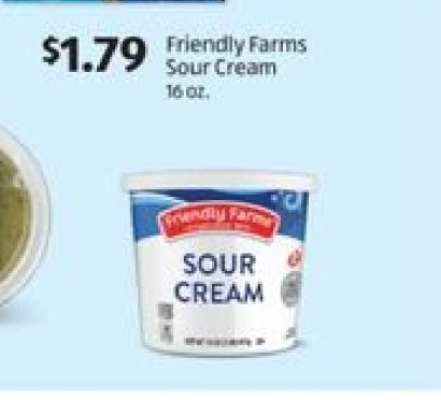 Friendly Farms Sour Cream