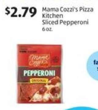 Mama Cozzi's Pizza Kitchen Sliced Pepperoni