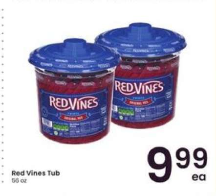 Red Vines Tub