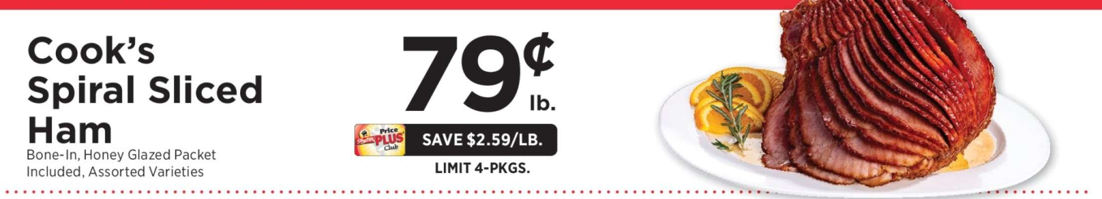 Cook's Spiral Sliced Ham