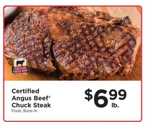 Certified Angus Beef Chuck Steak
