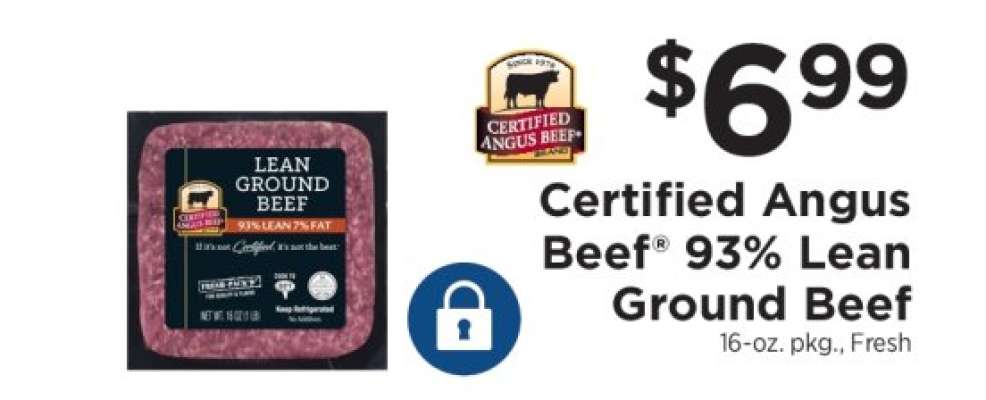 Certified Angus Beef® 93% Lean Ground Beef