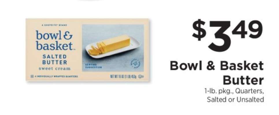 Bowl & Basket Butter