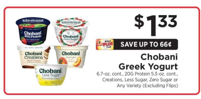 Chobani Greek Yogurt