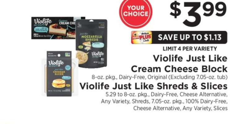 Violife Just Like Cream Cheese Block