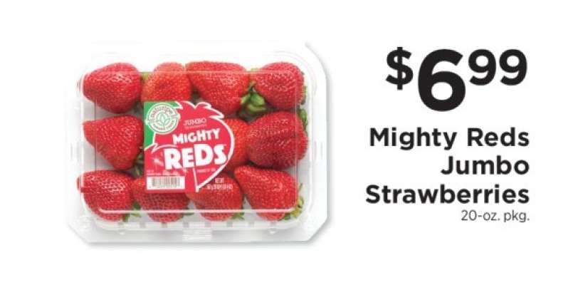 Mighty Reds Jumbo Strawberries