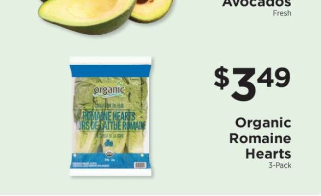 Organic Romaine Hearts