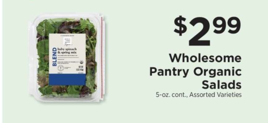 Wholesome Pantry Organic Salads