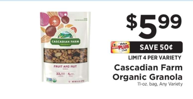 Cascadian Farm Organic Granola