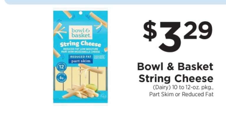 Bowl & Basket String Cheese