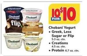 Chobani Yogurt