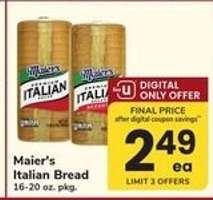 Maier's Italian Bread