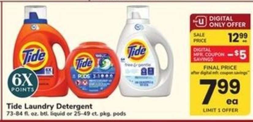Tide Laundry Detergent